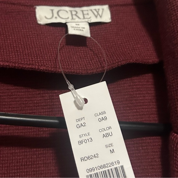 J. CREW Cecile Relaxed Sweater Blazer NWT - Picture 5 of 5